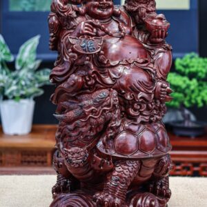 Di lặc cưỡi long quy tử đàn