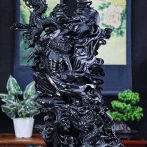 Đạt ma hàng long gỗ mun