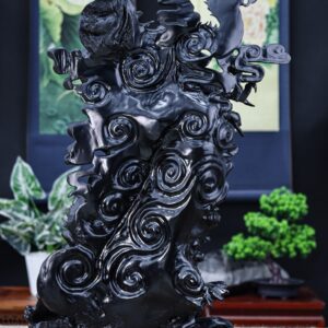 Đạt ma hàng long gỗ mun