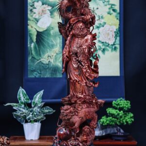 Đạt ma gỗ trắc rồng