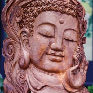 Diện phật gỗ hương