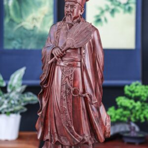 Khổng minh gỗ tử đàn đỏ