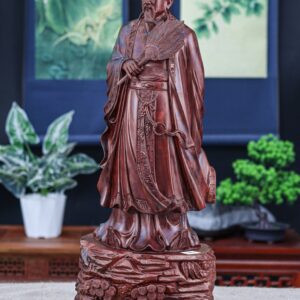 Khổng minh gỗ tử đàn đỏ
