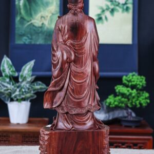 Khổng minh gỗ tử đàn đỏ