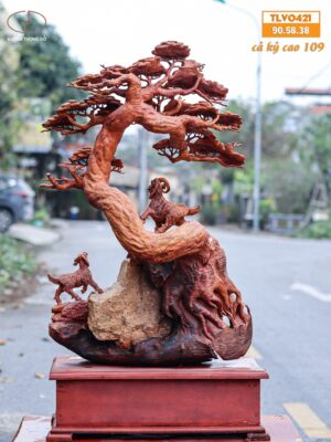Tam Dương Khai Thái Ôm Đá Gỗ Hương