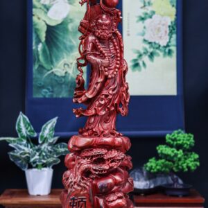 Đạt ma gỗ trắc đỏ