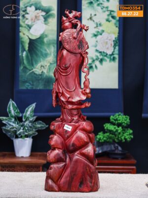 Đạt ma gỗ trắc đỏ