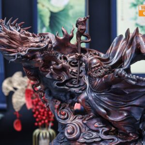 Đạt Ma Hàng Long Gỗ Trắc