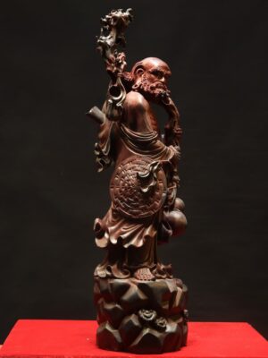Đạt Ma Gỗ Tử Đàn Tím