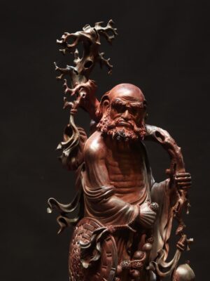 Đạt Ma Gỗ Tử Đàn Tím
