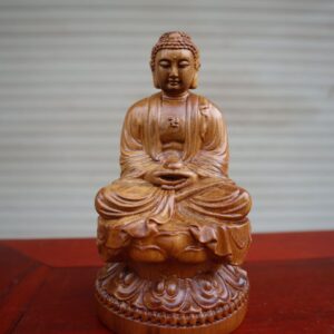 Tượng Phật Tổ Như Lai Gỗ Bách Xanh