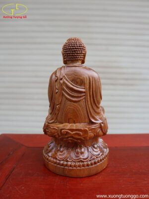 Tượng Phật Tổ Như Lai Gỗ Bách Xanh