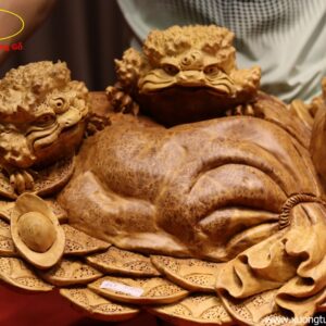 Tượng Tam Cóc Chấn Chum Tiền