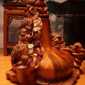 Ngũ Cóc Chấn Lục Bình Gỗ Hương