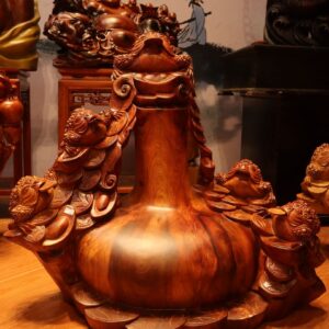 Ngũ Cóc Chấn Lục Bình Gỗ Hương
