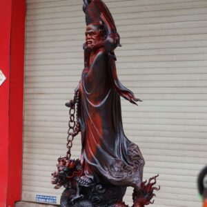 Tượng Đạt Ma Hàn Long Gỗ Trắc