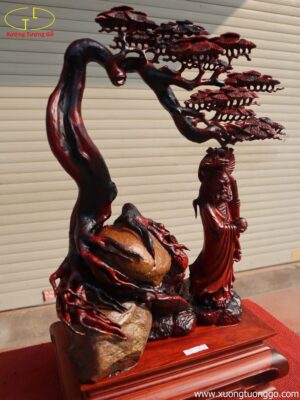 Tượng Đạt Ma Cây Tùng