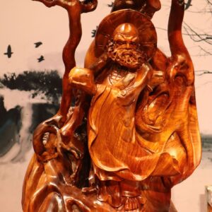 Tượng Đạt Am Đứng Cây Tùng