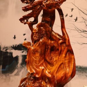 Tượng Đạt Am Đứng Cây Tùng