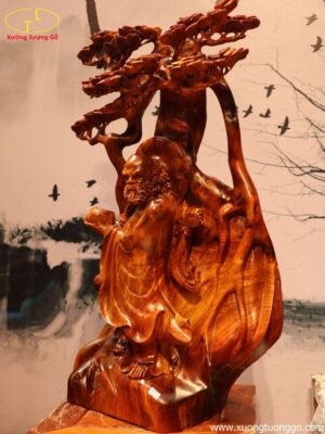 Tượng Đạt Am Đứng Cây Tùng