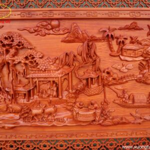 Tranh Gỗ Đồng Quê