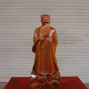 Tượng Khổng Minh Gỗ Bách Xanh