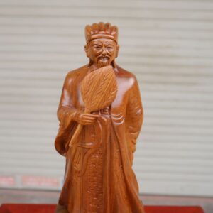Tượng Khổng Minh Gỗ Bách Xanh