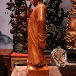 Tượng Khổng Minh Gỗ Hương 60