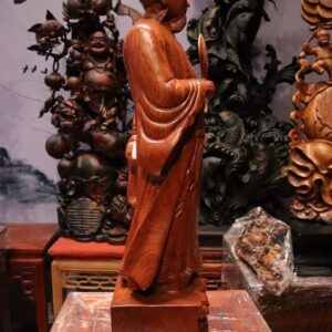 Tượng Khổng Minh Gỗ Hương 60