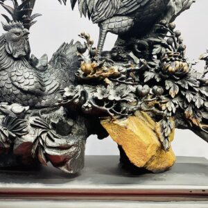 Gia Đình Gà Gỗ Mun Sừng Khánh Hoà