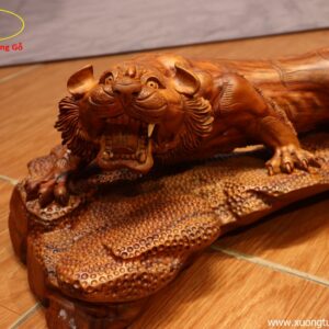 Tượng Hổ Gỗ Sưa Đỏ