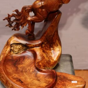 Khay Song Mã Gỗ Cẩm