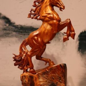 Tượng Độ Mã Gỗ Hương