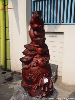 Tượng Chuột Đứng Bao Tiền