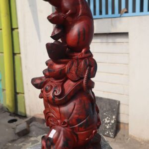 Tượng Chuột Đứng Bao Tiền
