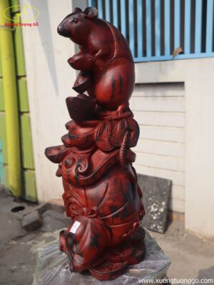 Tượng Chuột Đứng Bao Tiền