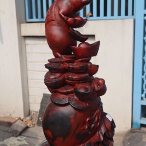 Tượng Chuột Đứng Bao Tiền