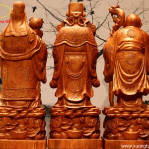 Tượng Tam Đa Vip Gỗ Hương 70