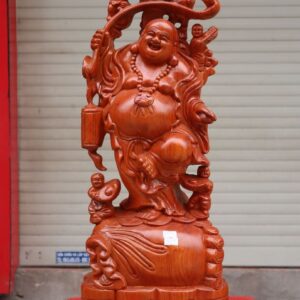 Tượng Phật Di Lặc Ngũ Tiểu Đứng Bao Tiền