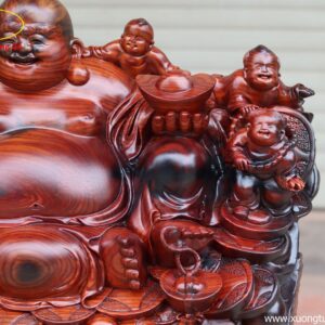 Di Lặc Ngũ Tiểu Ngồi Trắc Đỏ Đen