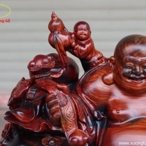 Di Lặc Ngũ Tiểu Ngồi Trắc Đỏ Đen