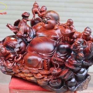 Di Lặc Ngũ Tiểu Ngồi Trắc Đỏ Đen