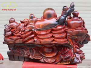 Di Lặc Ngũ Tiểu Ngồi Trắc Đỏ Đen