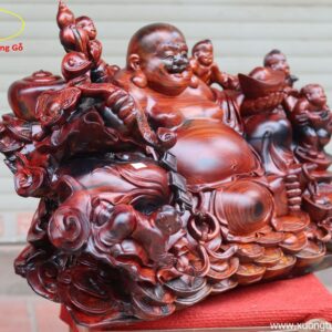 Di Lặc Ngũ Tiểu Ngồi Trắc Đỏ Đen