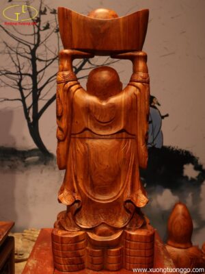 Tượng Phật Di Lặc Dâng Vàng Cao 60