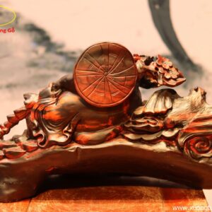Tượng Di Lặc Hai Tiểu Vác Đào