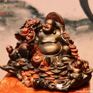 Tượng Di Lặc Hai Tiểu Vác Đào