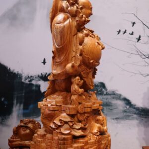 Tượng Phật Di Lặc Ngũ Tiểu Vác Đào Cao 80