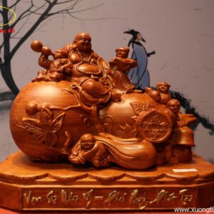 Tượng Phật Di Lặc Ngũ Tiểu Ngồi Hồ Lô