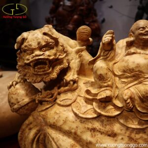 Tượng Phật Di Lặc Ngồi Kéo Bao